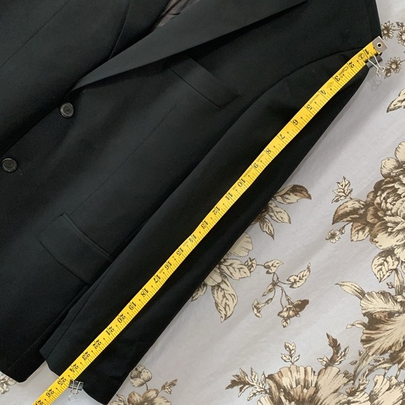 BOSS Hugo Boss Black Virgin Wool Sport Coat Pasolini/Movie US_2 36R Super100 USA - Picture 16 of 16